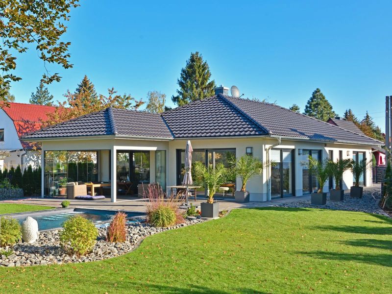 Grdst. inkl.! Wenn Bungalow, dann Winkel … den Grundriss können Sie nach Ihren Vorstellungen ändern